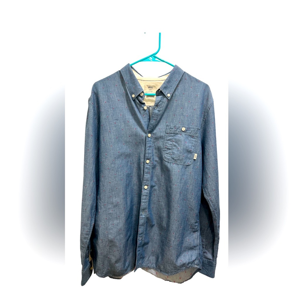 VANS denim Button Down Shirt